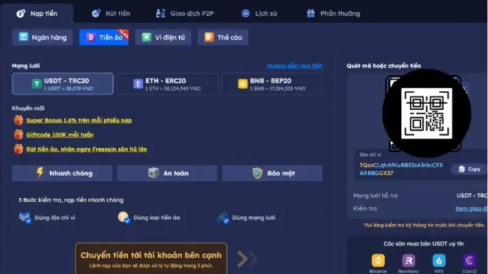 Bayclub chỉ chịu trách nhiệm với các kênh thanh toán được công bố trên website